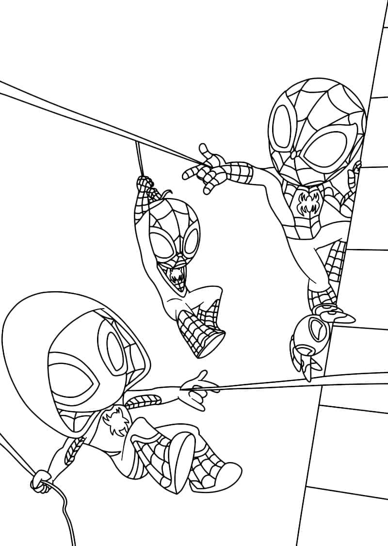 Gambar Spidey gratis