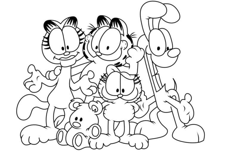 Garfield dan Teman-Temannya