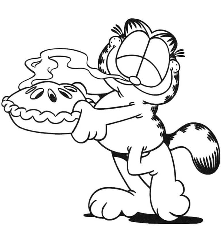 Garfield Membawa Pai