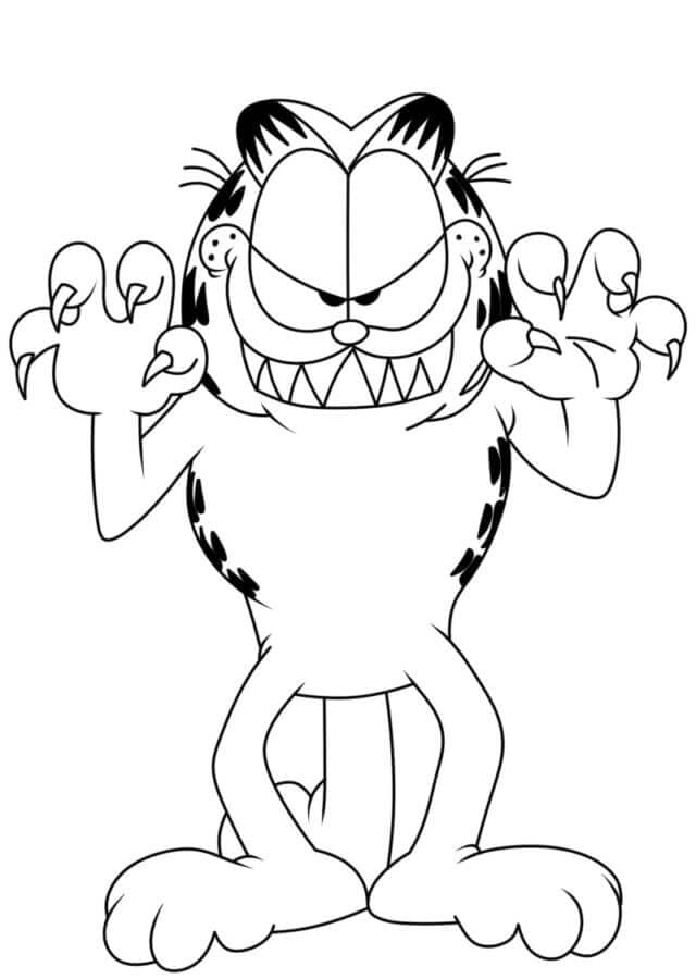 Garfield Menunjukkan Cakarnya