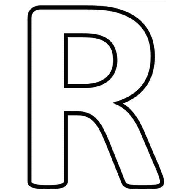 Huruf Kapital R