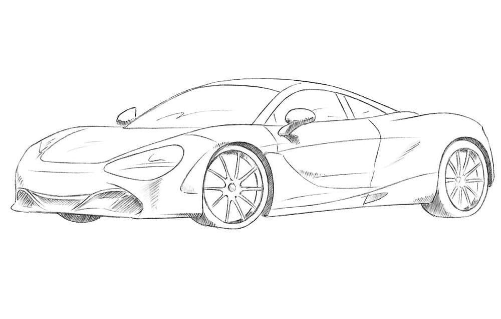 McLaren Sketsa