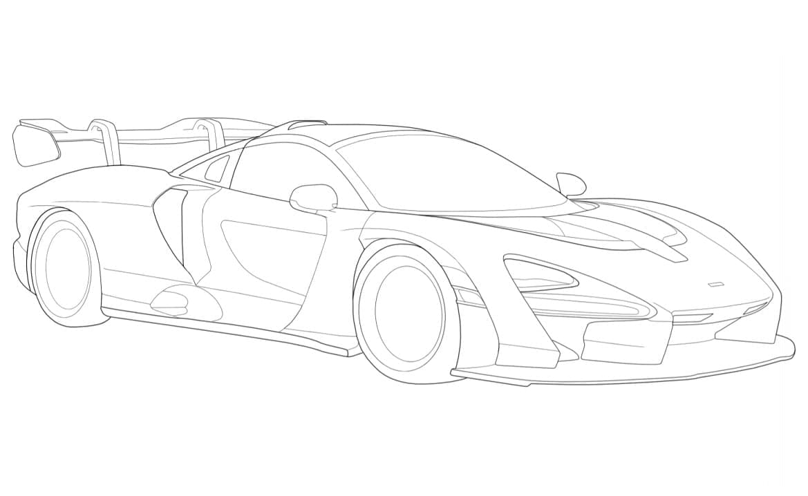 McLaren untuk Dicetak