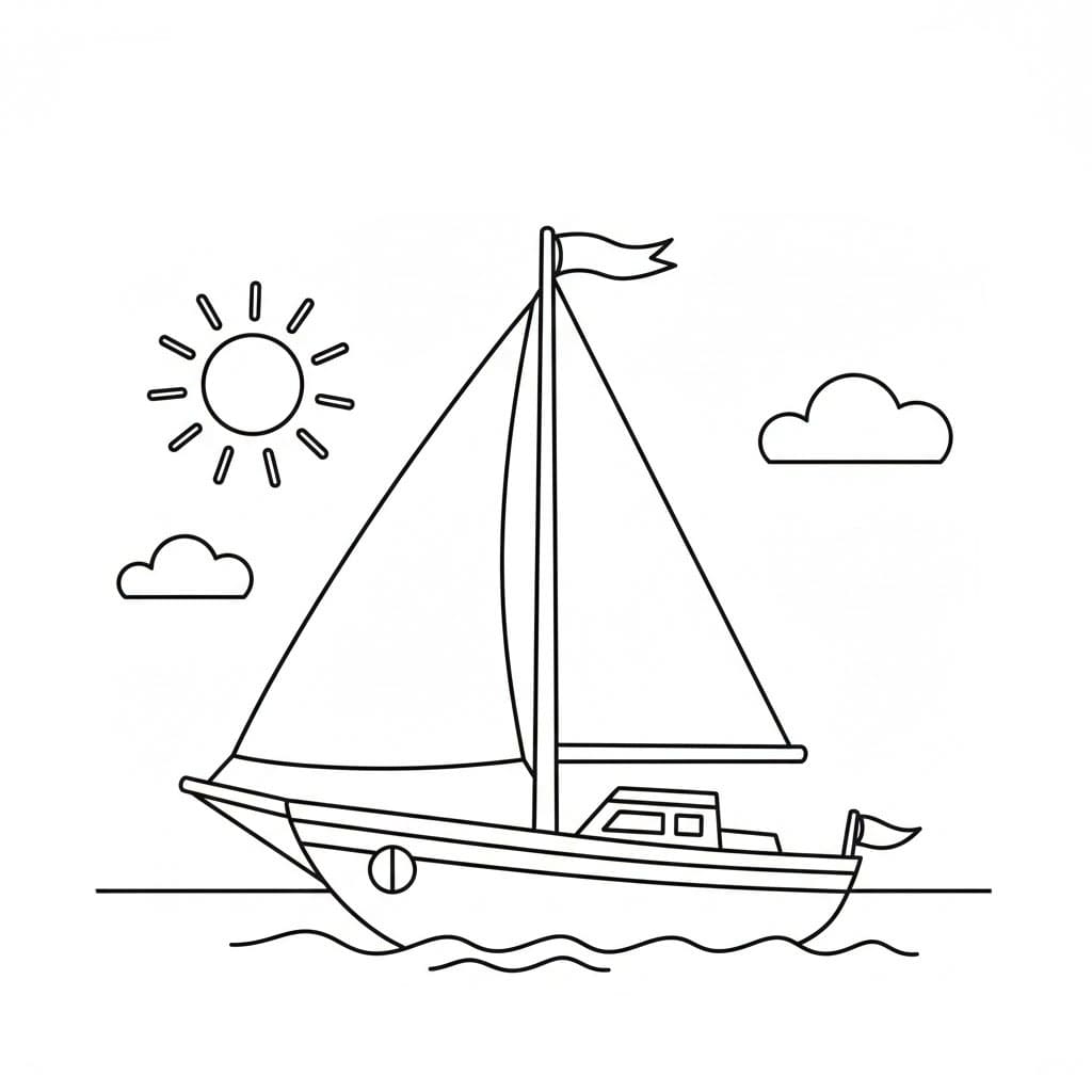 Perahu layar kecil
