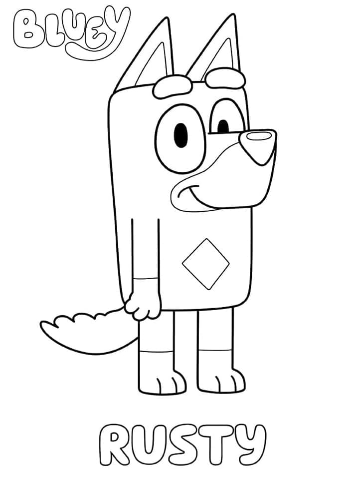 Rusty dari Bluey