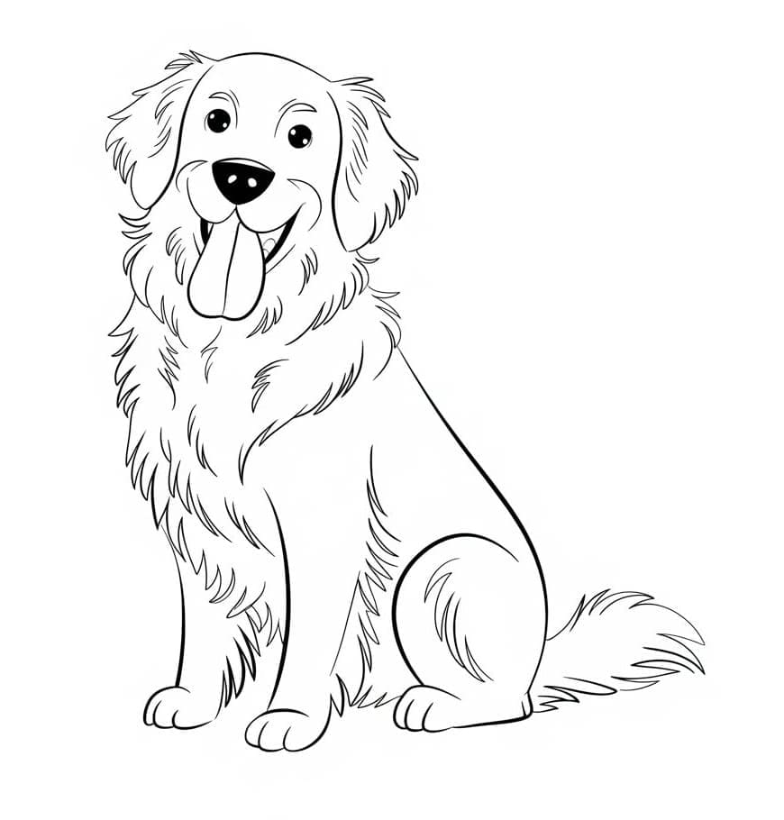 Seekor Golden Retriever