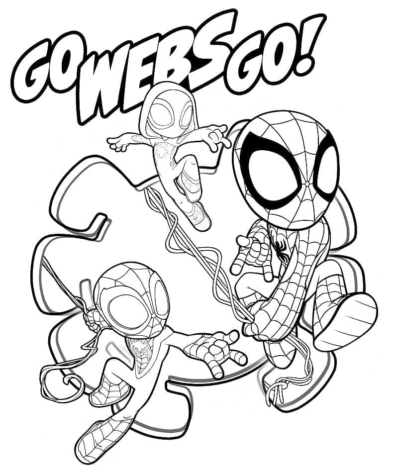 Spidey dan Teman-temannya
