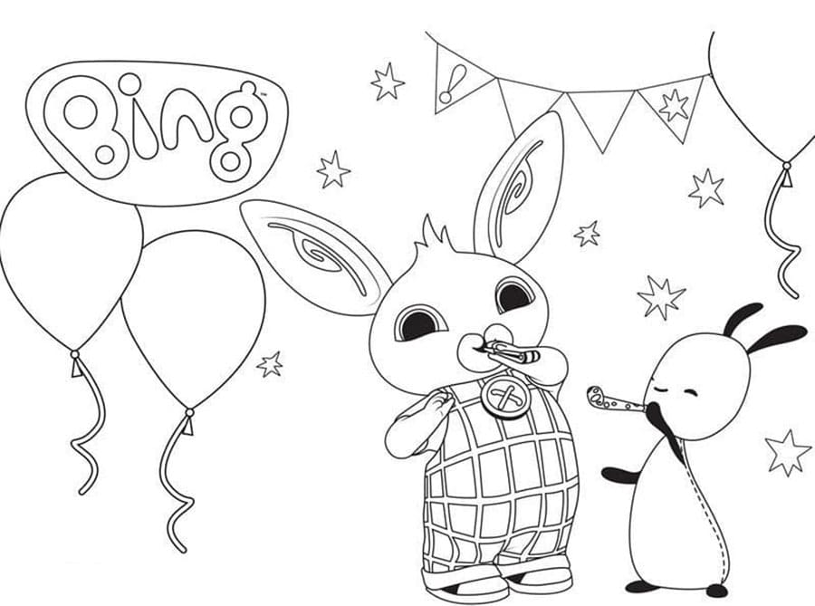 Bing Bunny di Hari Ulang Tahun