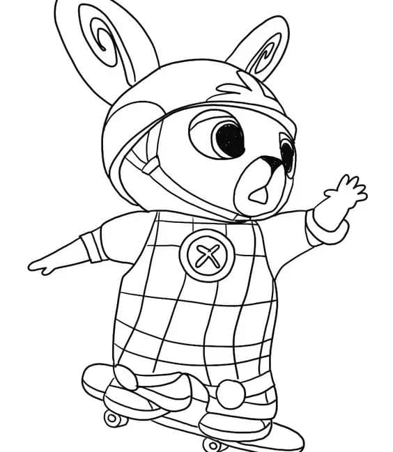 Bing Bunny yang Suka Bermain