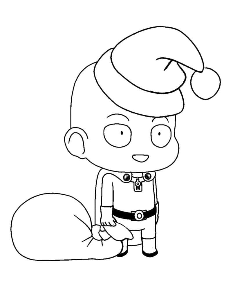 Chibi Saitama yang Imut