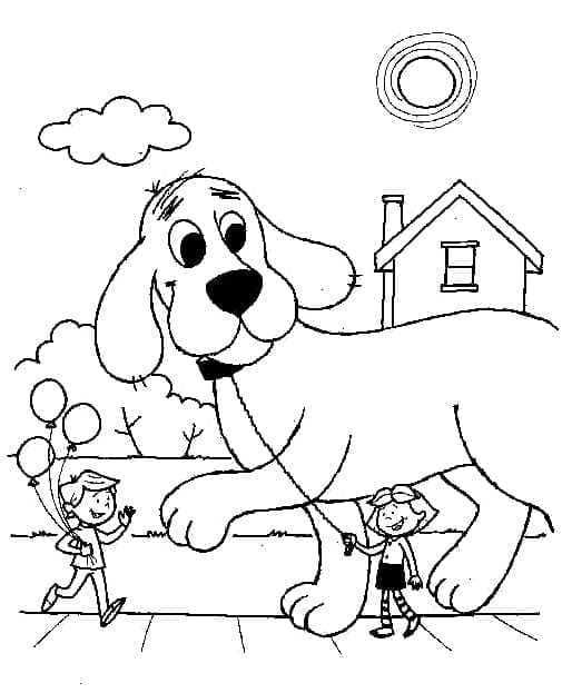 Clifford Anjing Merah Besar