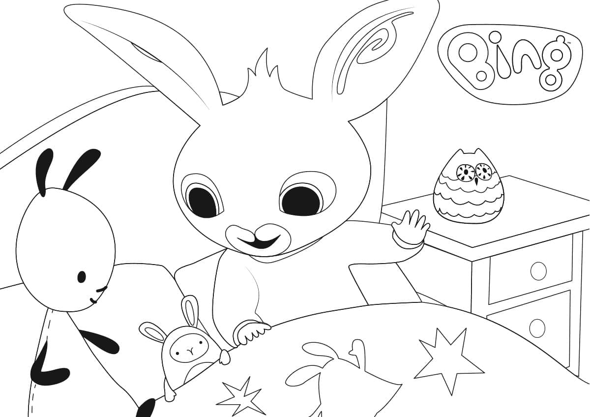Flop dengan Bing Bunny