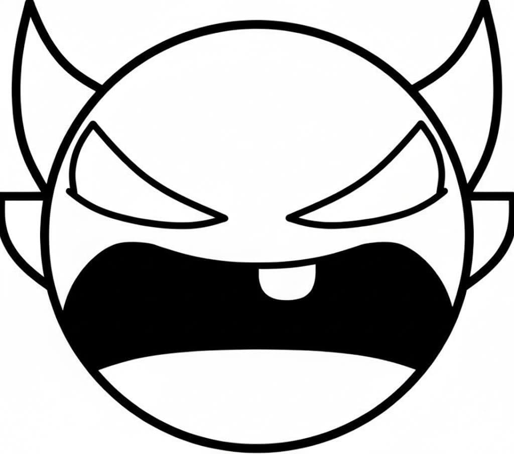 Iblis Bertanduk Geometry Dash