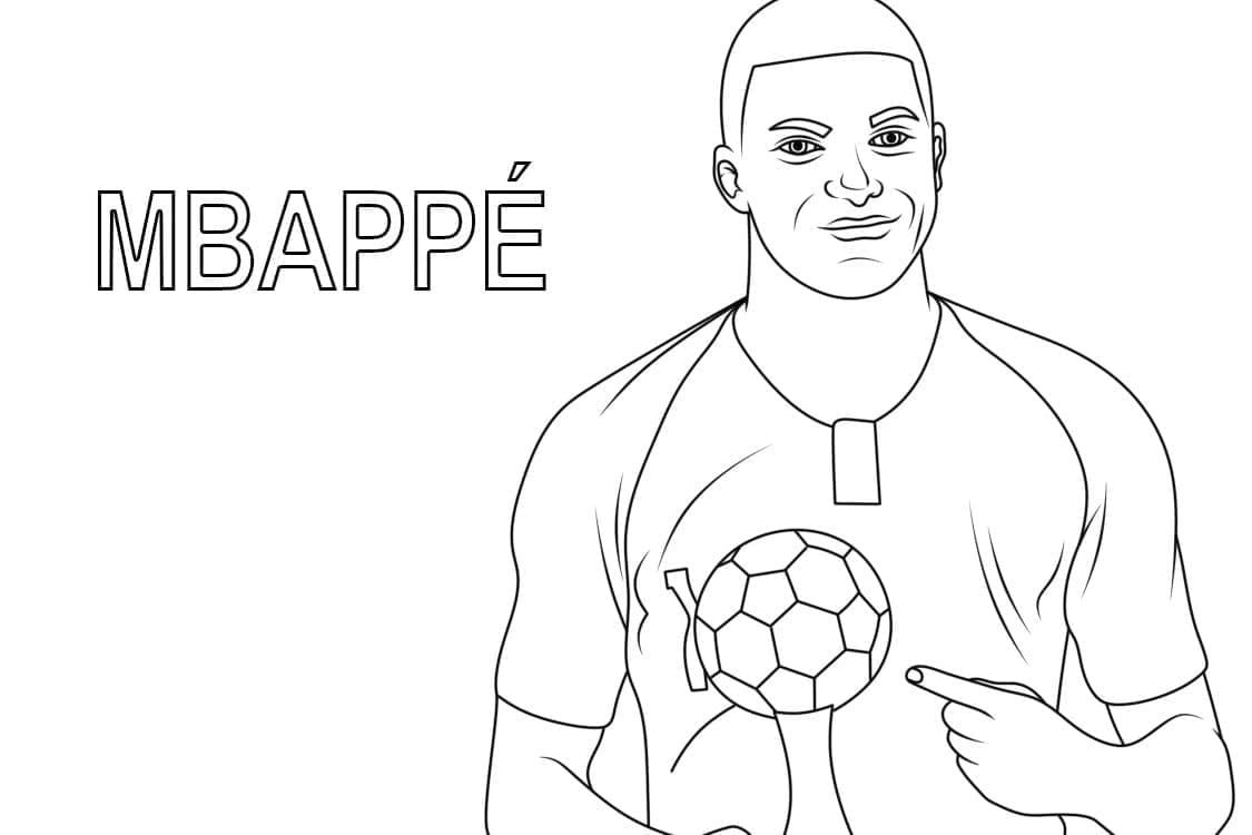 Kylian Mbappé untuk anak usia 1 tahun
