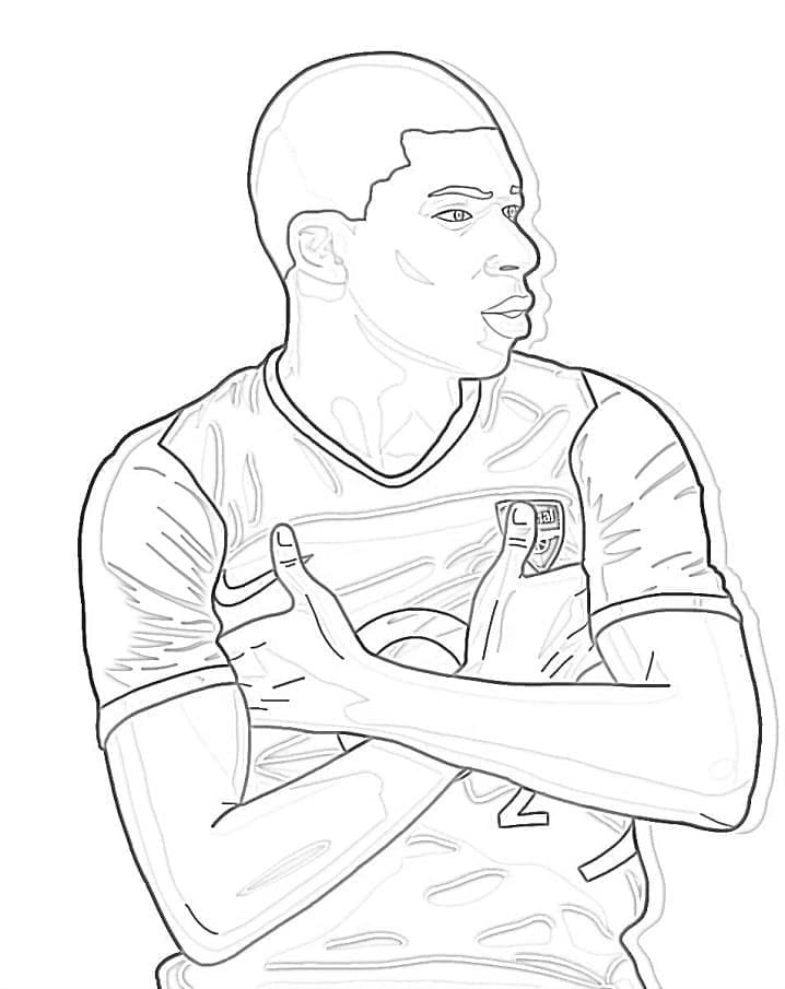 Nomor Kylian Mbappe 4