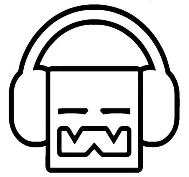 Pendengar Musik Geometry Dash