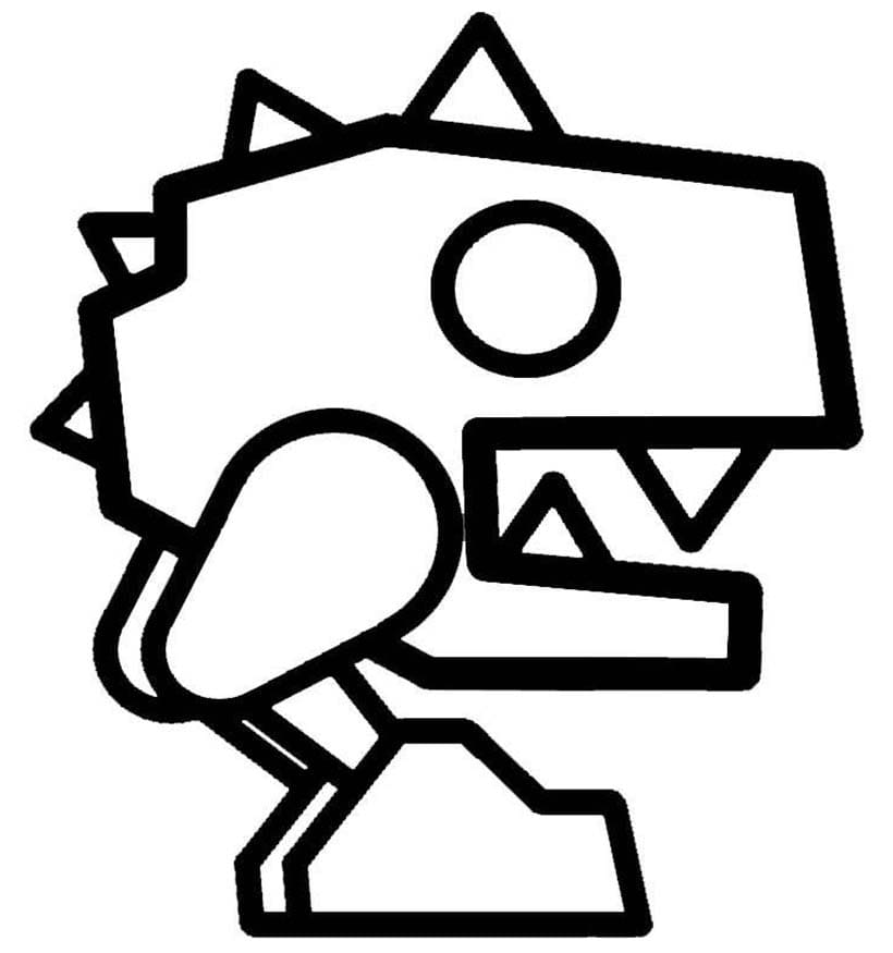 Robot Dino Geometry Dash