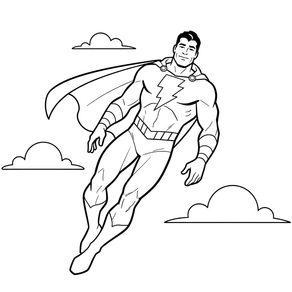 Shazam melayang