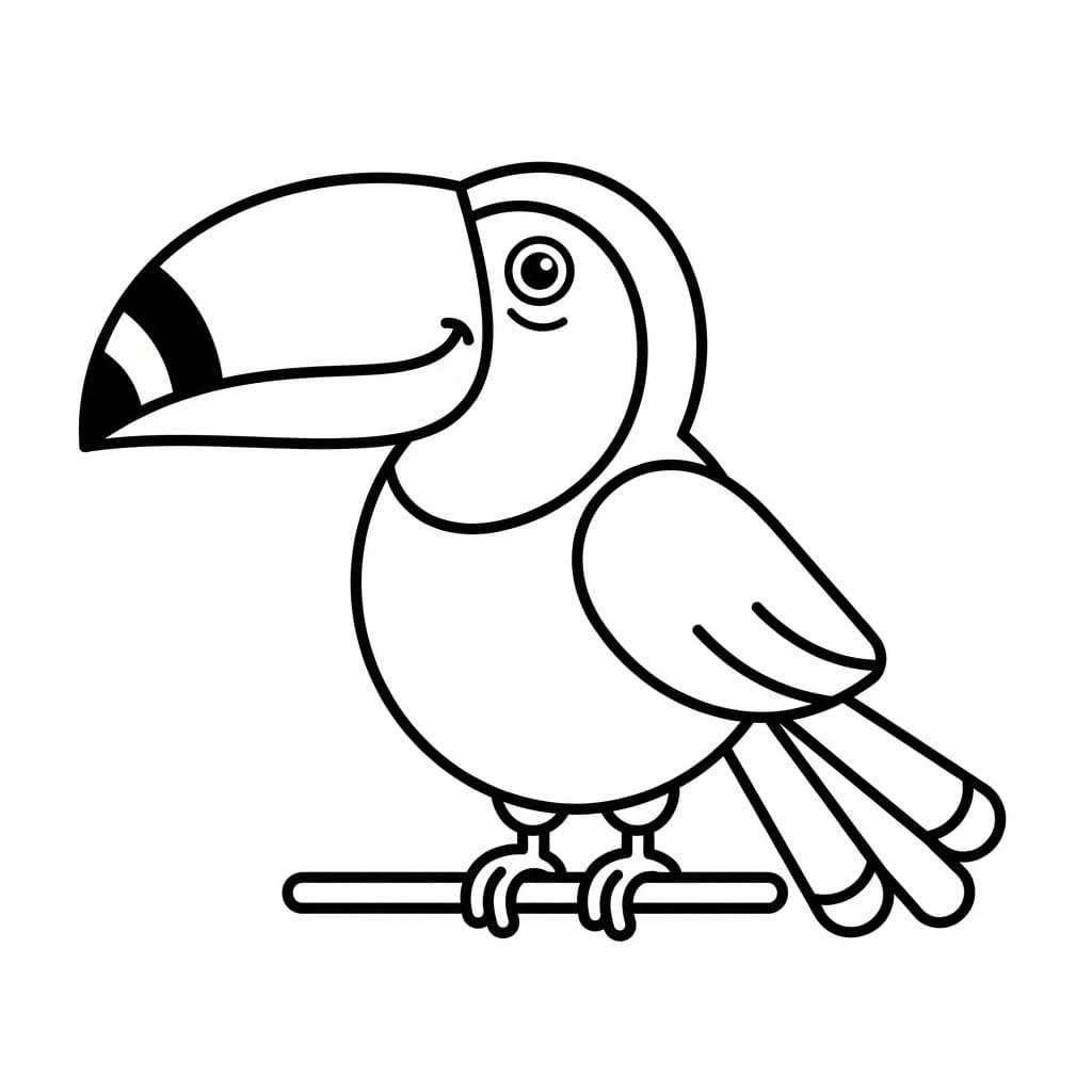 Toucan Bentuk Sederhana