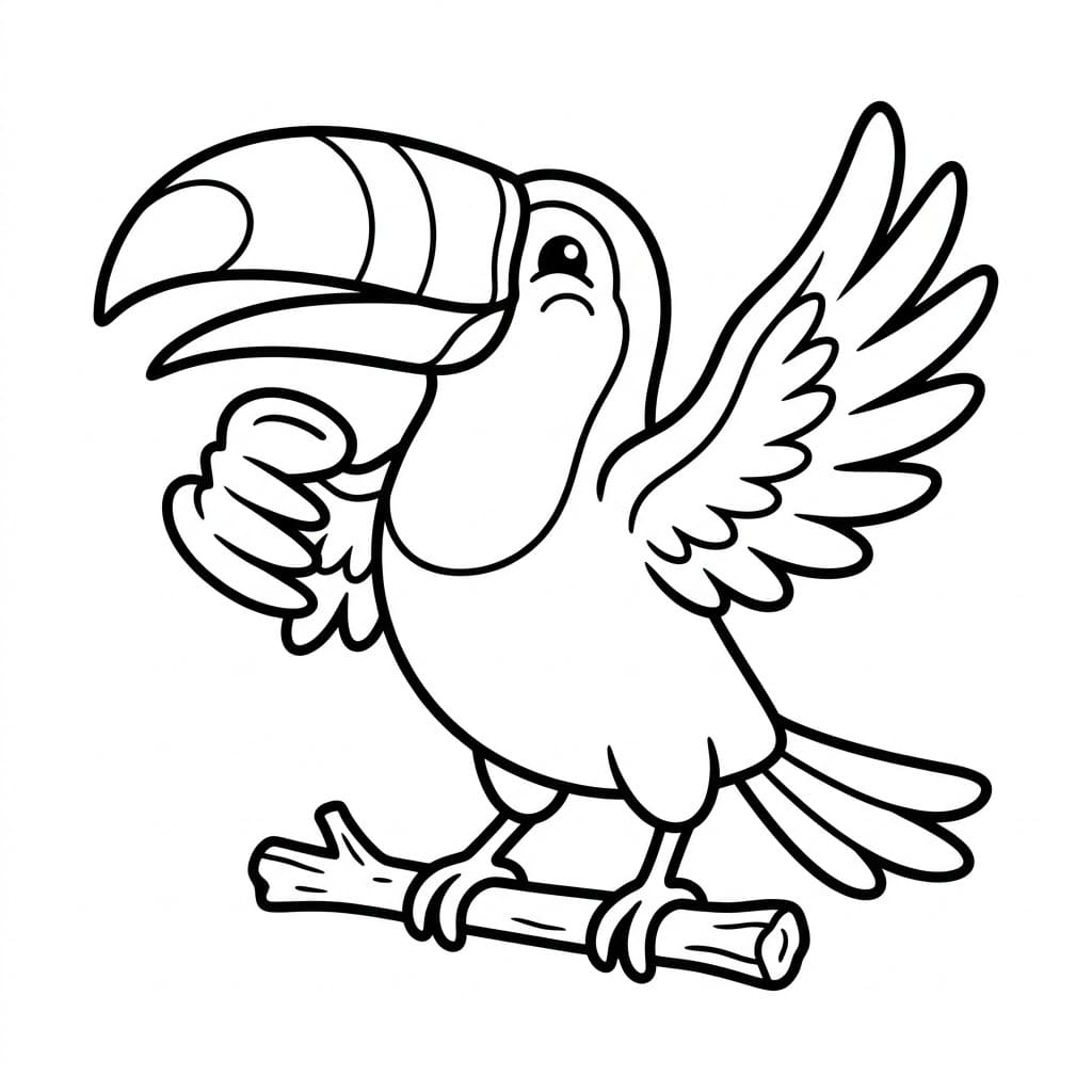 Toucan Berkedip