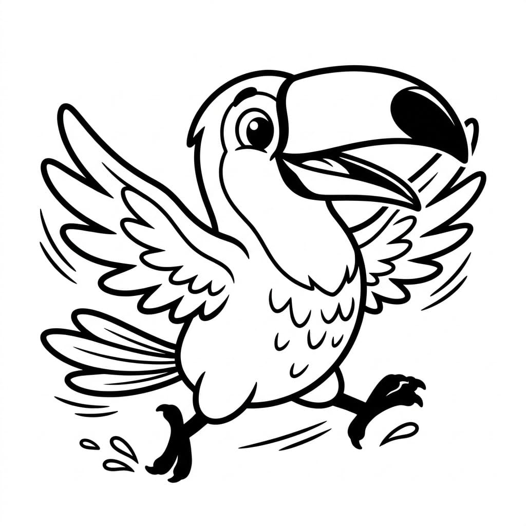 Toucan Berlari