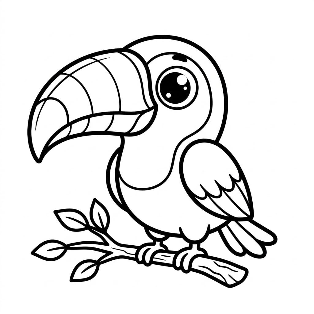 Toucan Mata Besar
