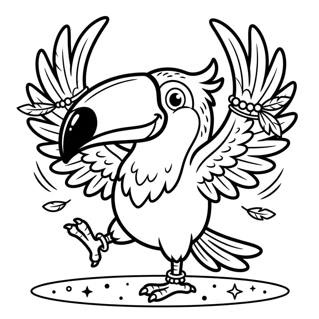 Toucan Penari