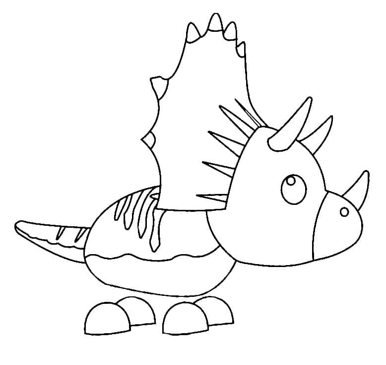 Adopt Me Triceratops