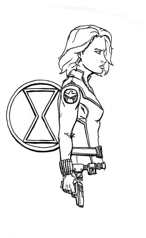 Black Widow kartun