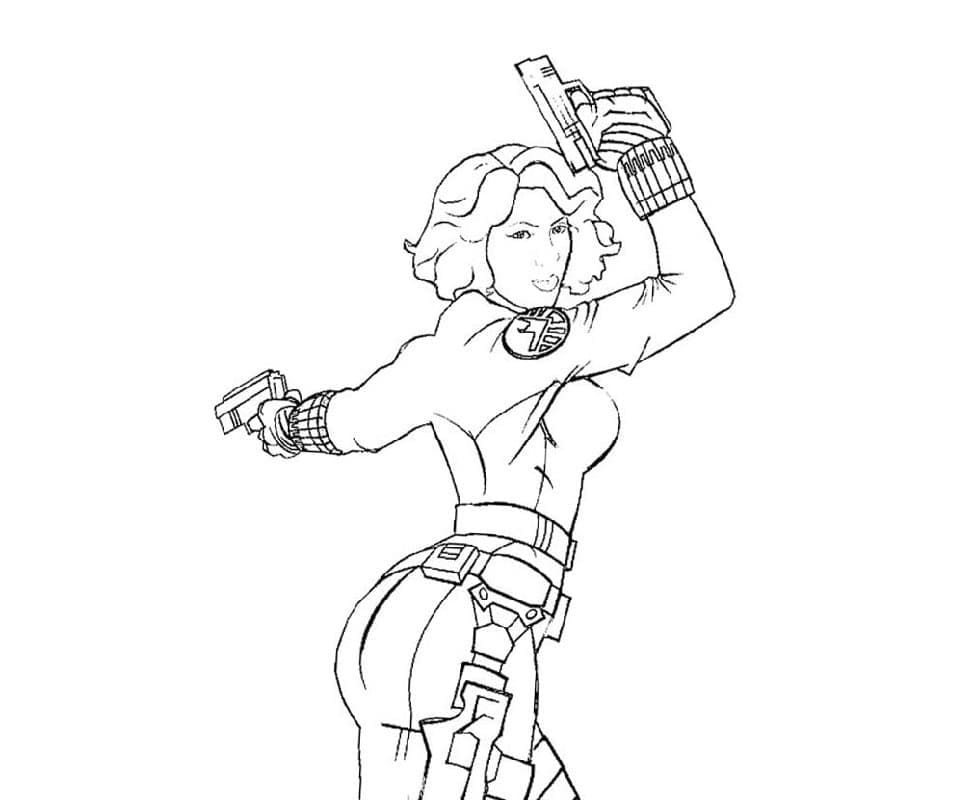 Black Widow yang mengagumkan