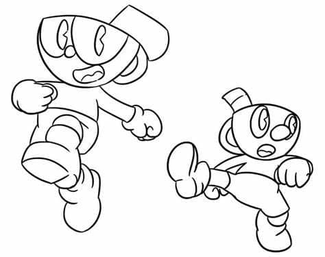 Cuphead Berlari