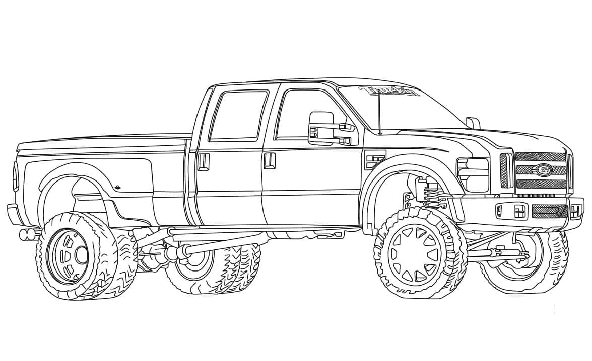 Ford F350 Double Lifted