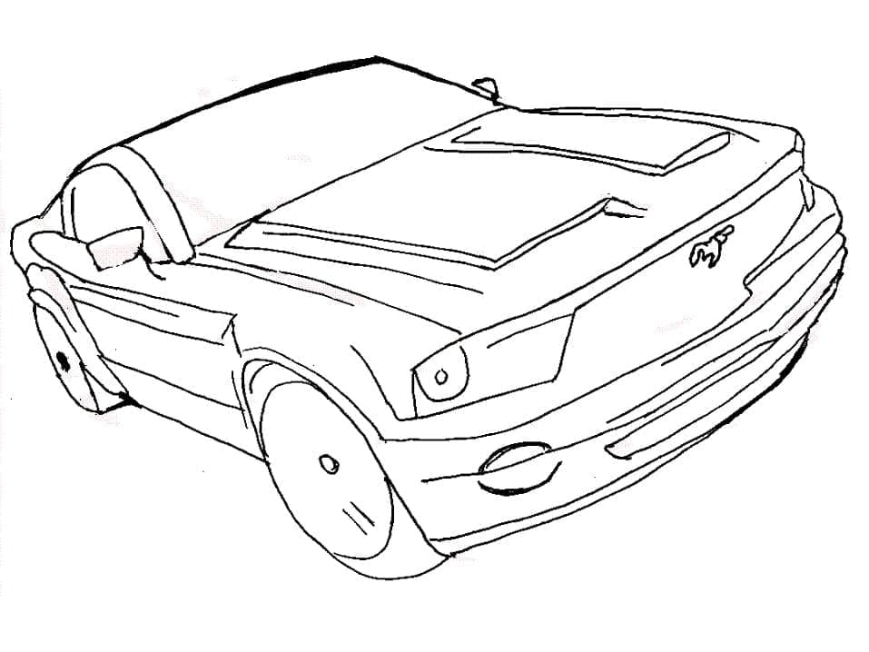 Ford Mustang Dapat Dicetak Gratis