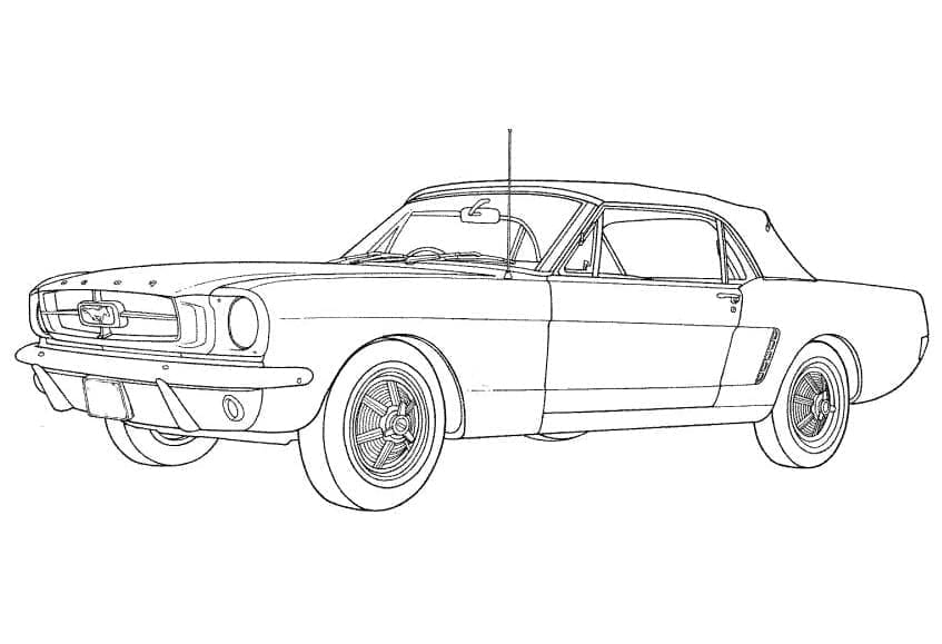 Ford Mustang yang Dapat Dicetak