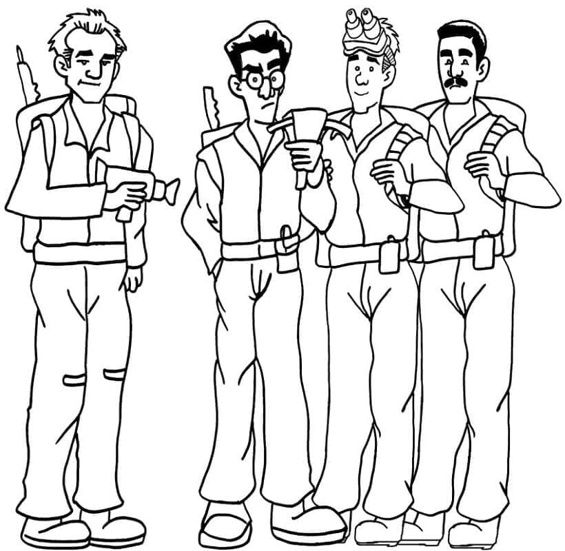 Ghostbusters Dapat Dicetak Gratis