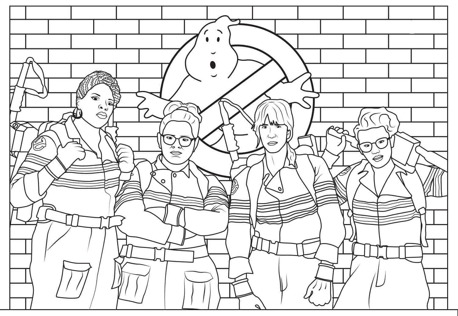 Ghostbusters Dapat Dicetak untuk Anak-Anak