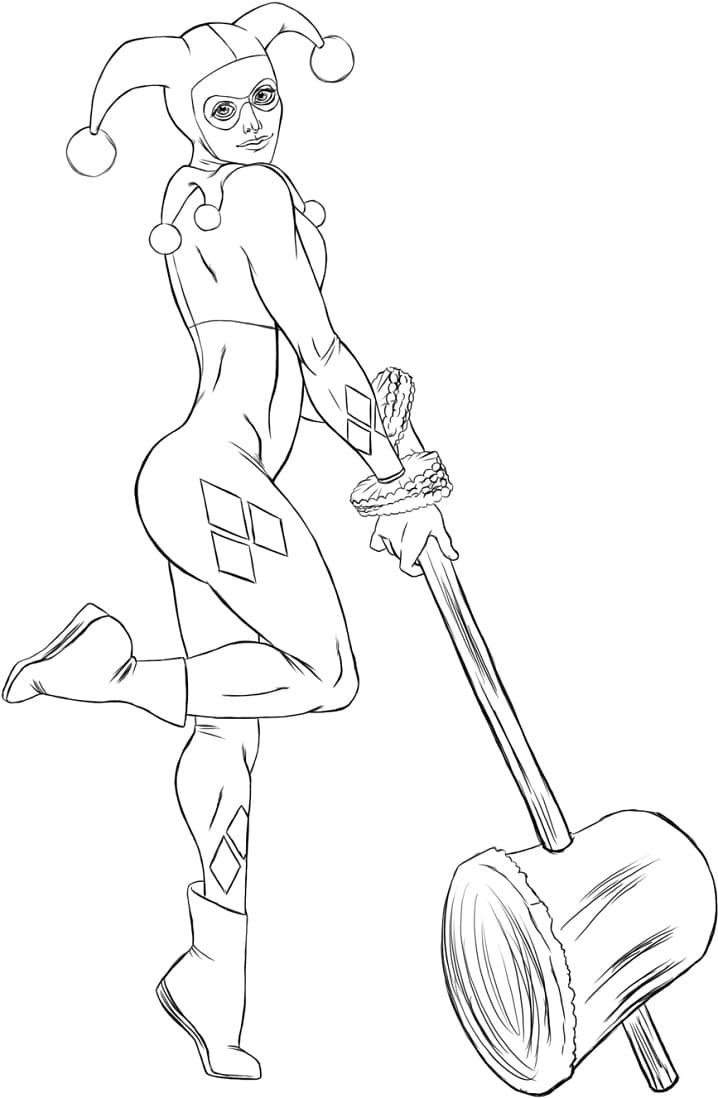 Harley Quinn Jahat