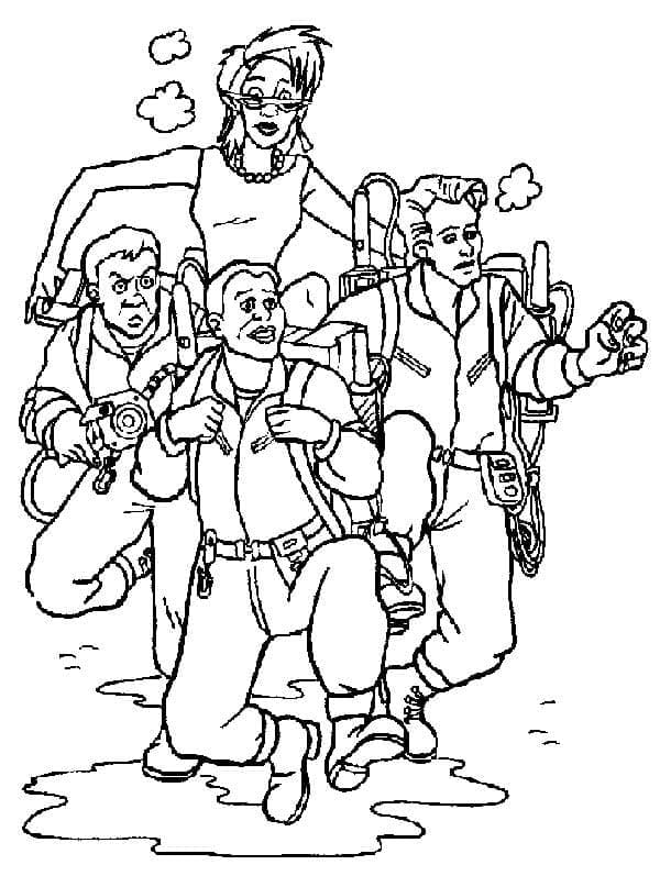 Karakter Ghostbusters gratis