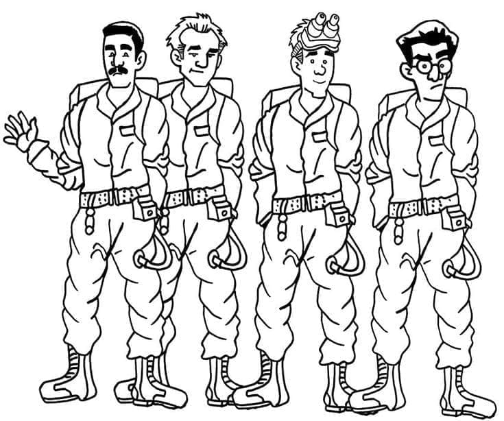 Karakter Ghostbusters