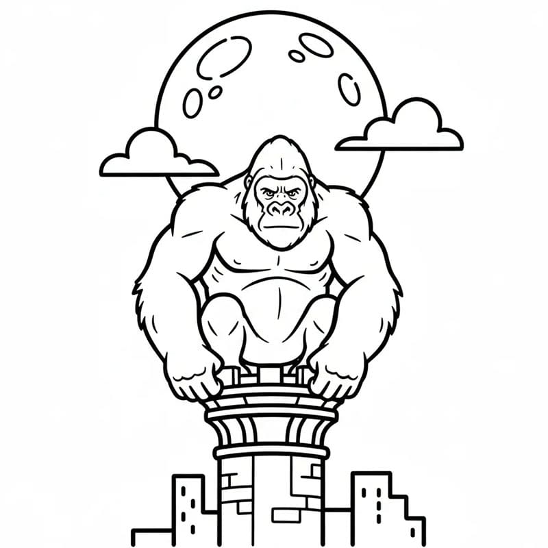 King Kong dan Bulan