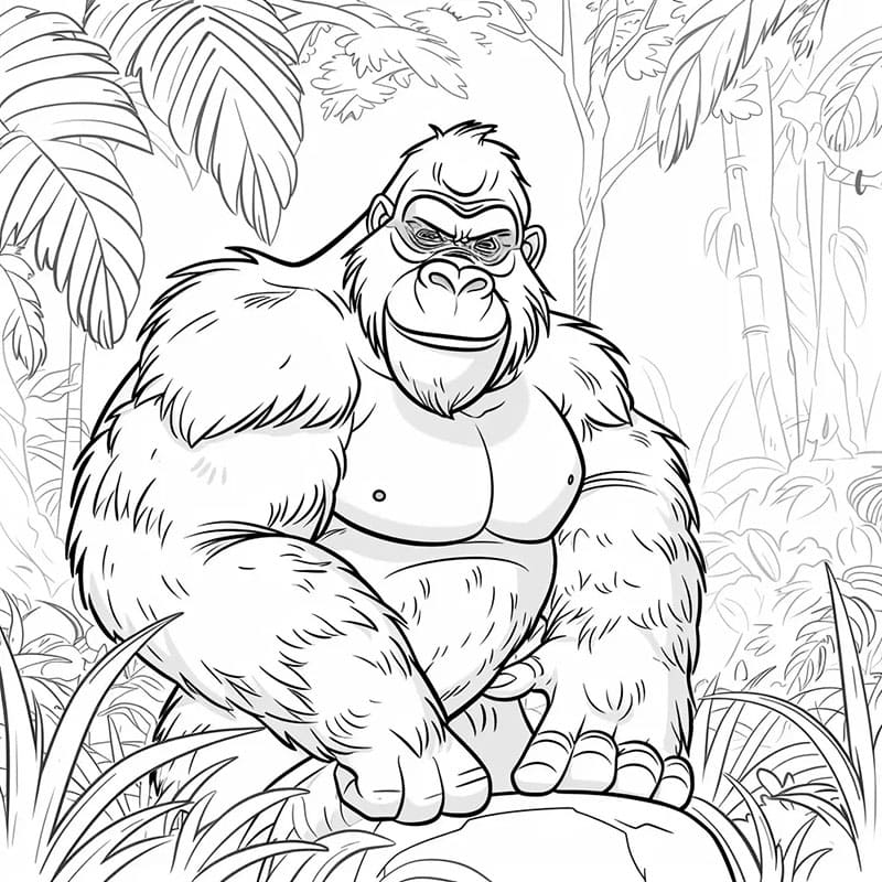King Kong di hutan