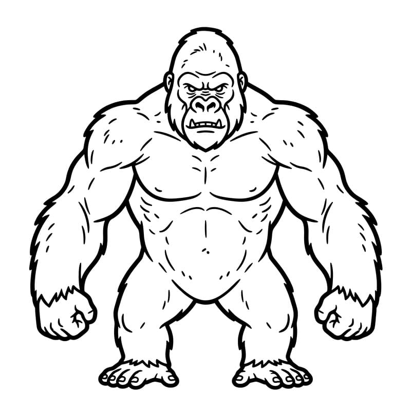 King Kong Pose Kuat