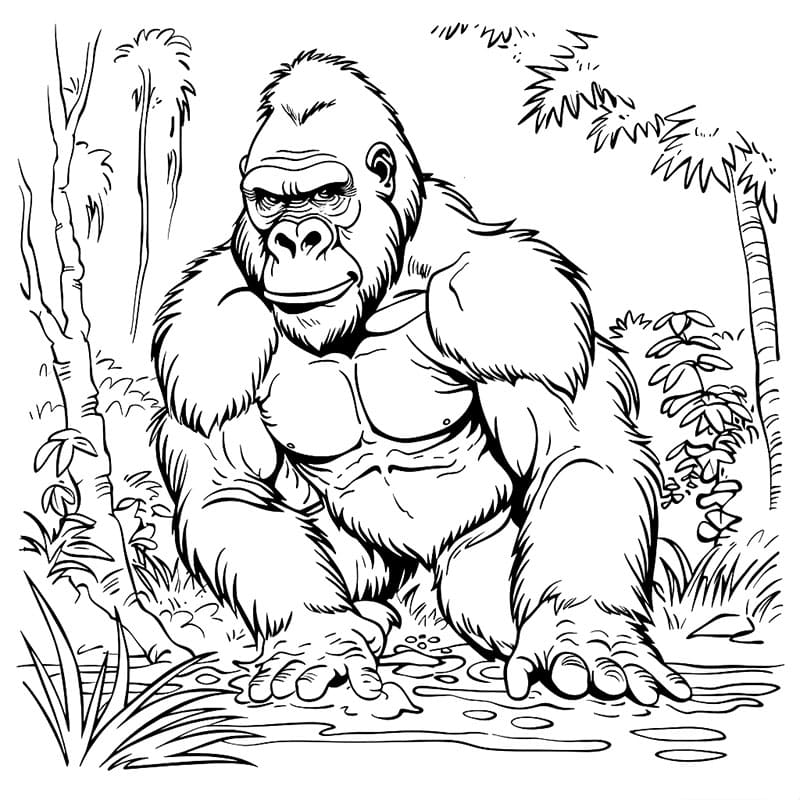 King Kong terlihat