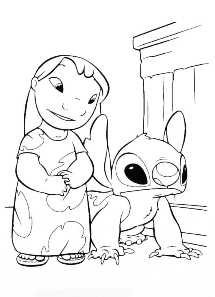 Lilo dan Stitch Dapat Dicetak Gratis