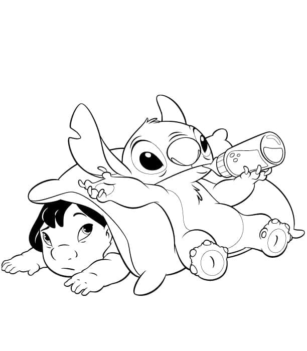 Lilo dan Stitch Dapat Dicetak