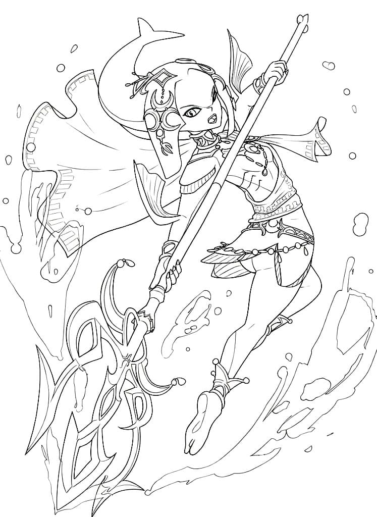 Mipha yang Marah