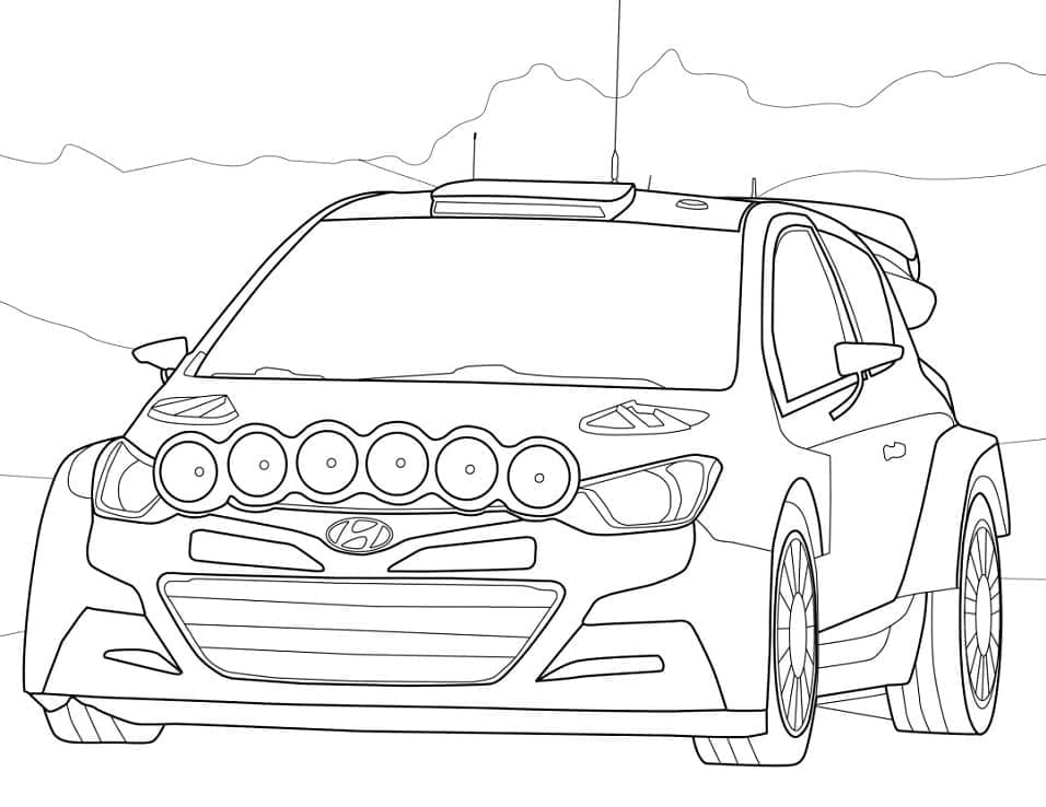 Mobil Balap Hyundai