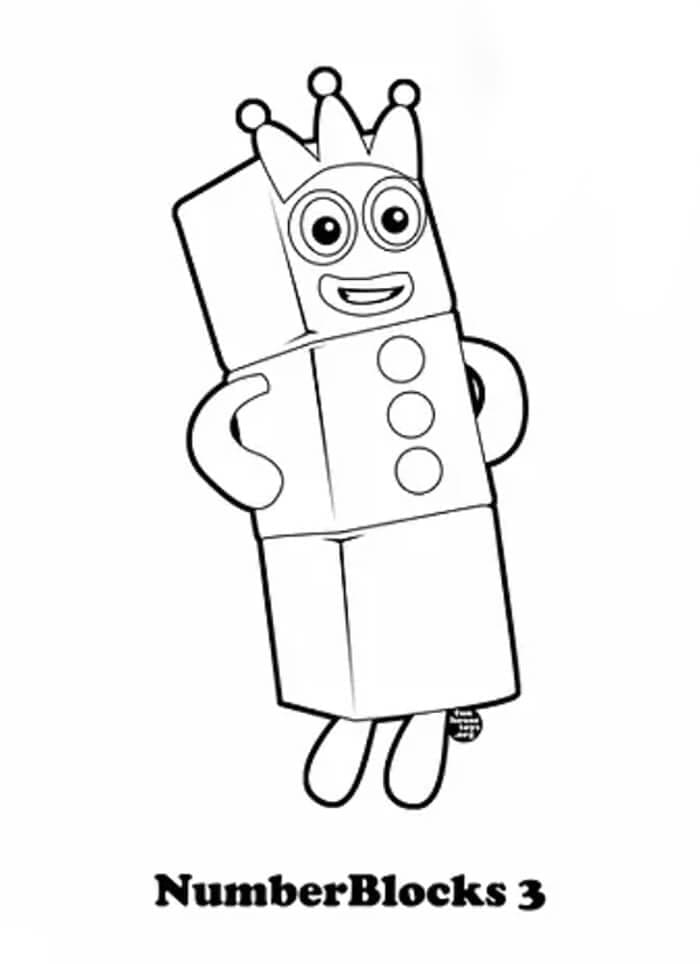 Numberblocks 3