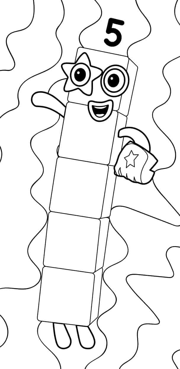 Numberblocks 5