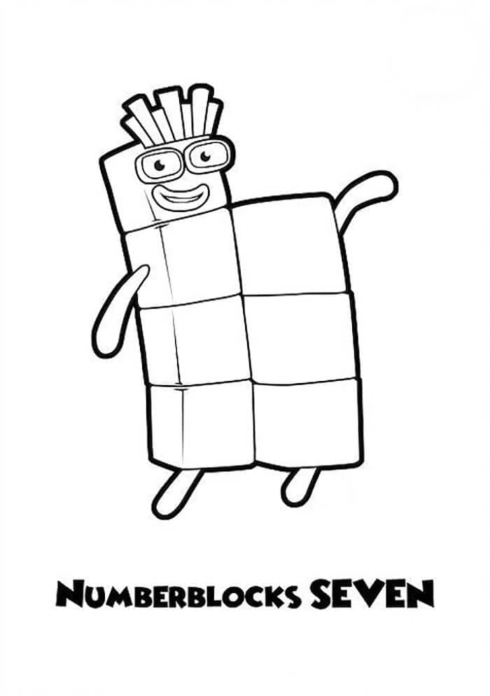 Numberblocks 7 gratis